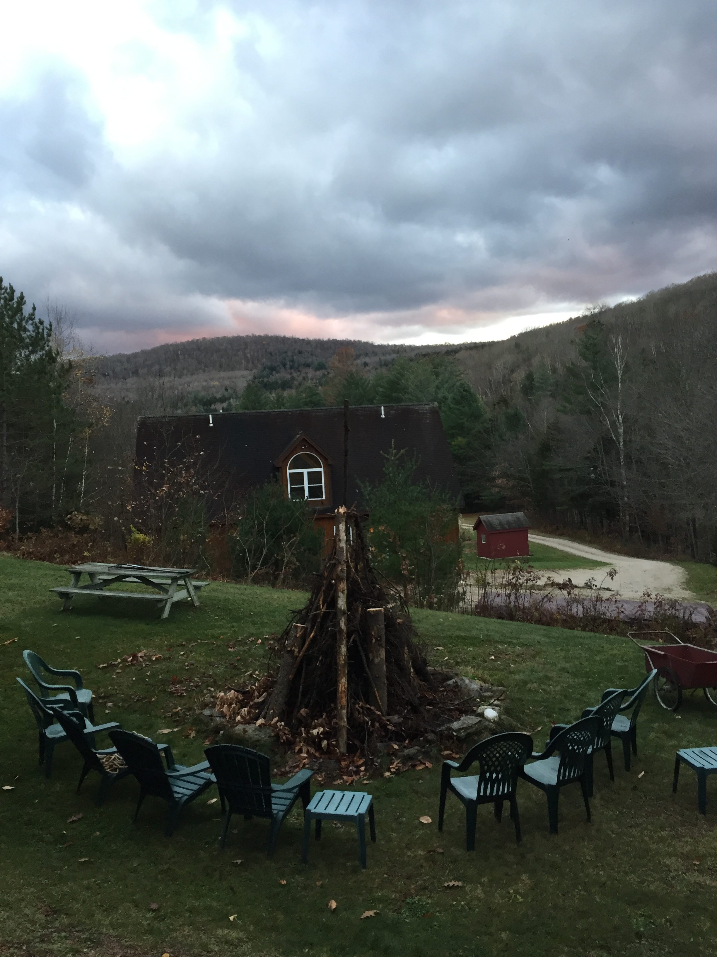 the joys of a campfire