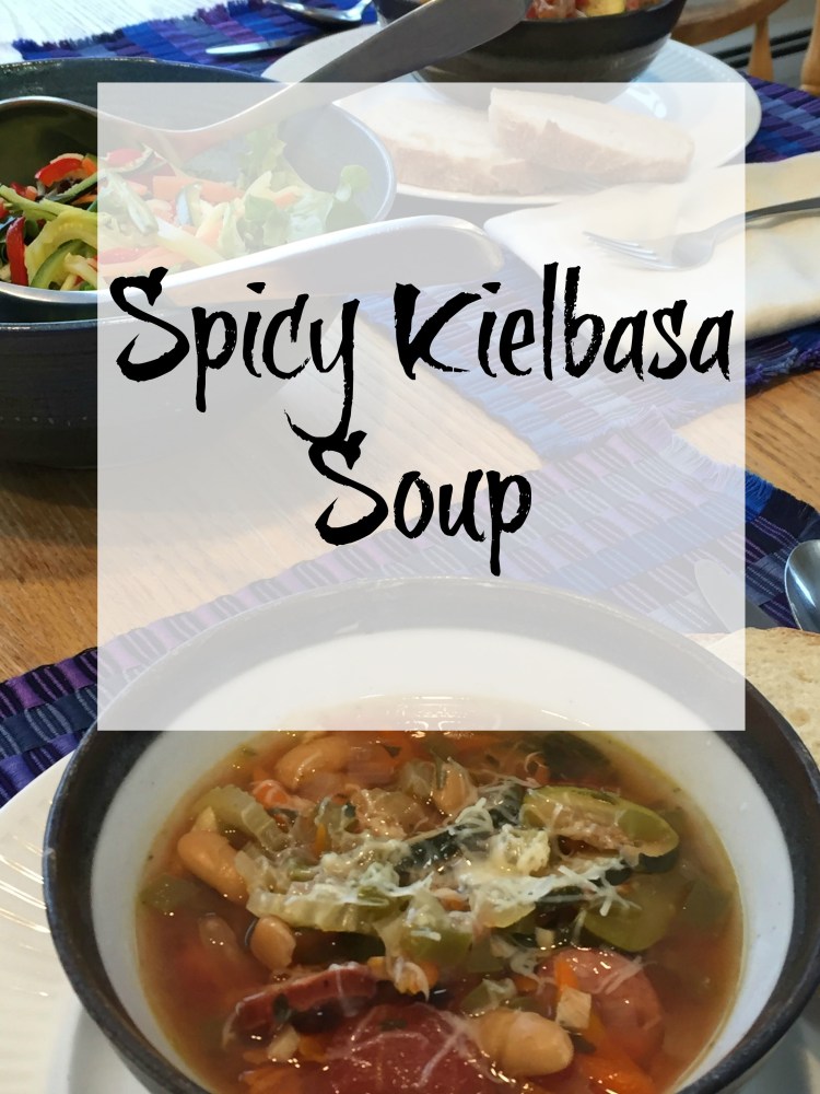spicy kielbasa soup