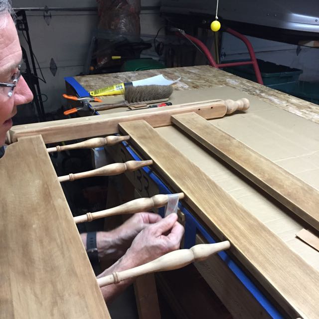 cleaning the spindles