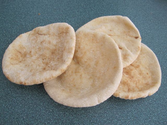 Start with some pitas.