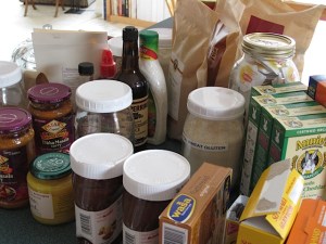 canned goods, pantry, prudent living