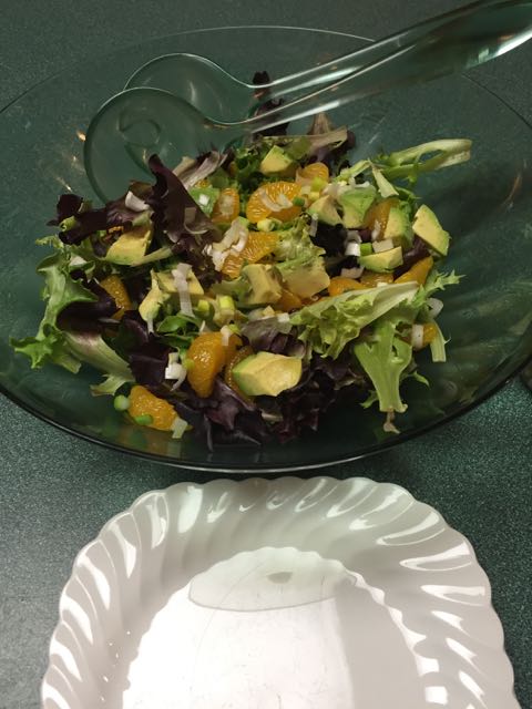 Mandarin Avocado Salad