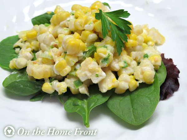 Corn Salad with Goat Cheese