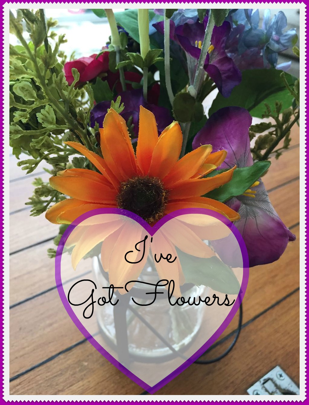 silk flowers