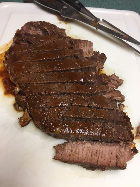 Slow Cooker Steak and Mushrooms 