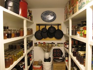 storage, pantries, home canning