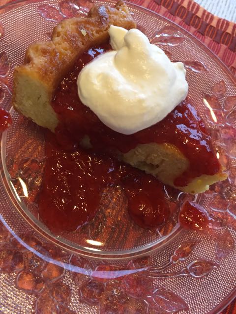 Strawberry Rhubarb Shortcake