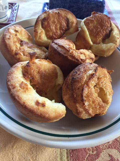 popovers in a muffin tin