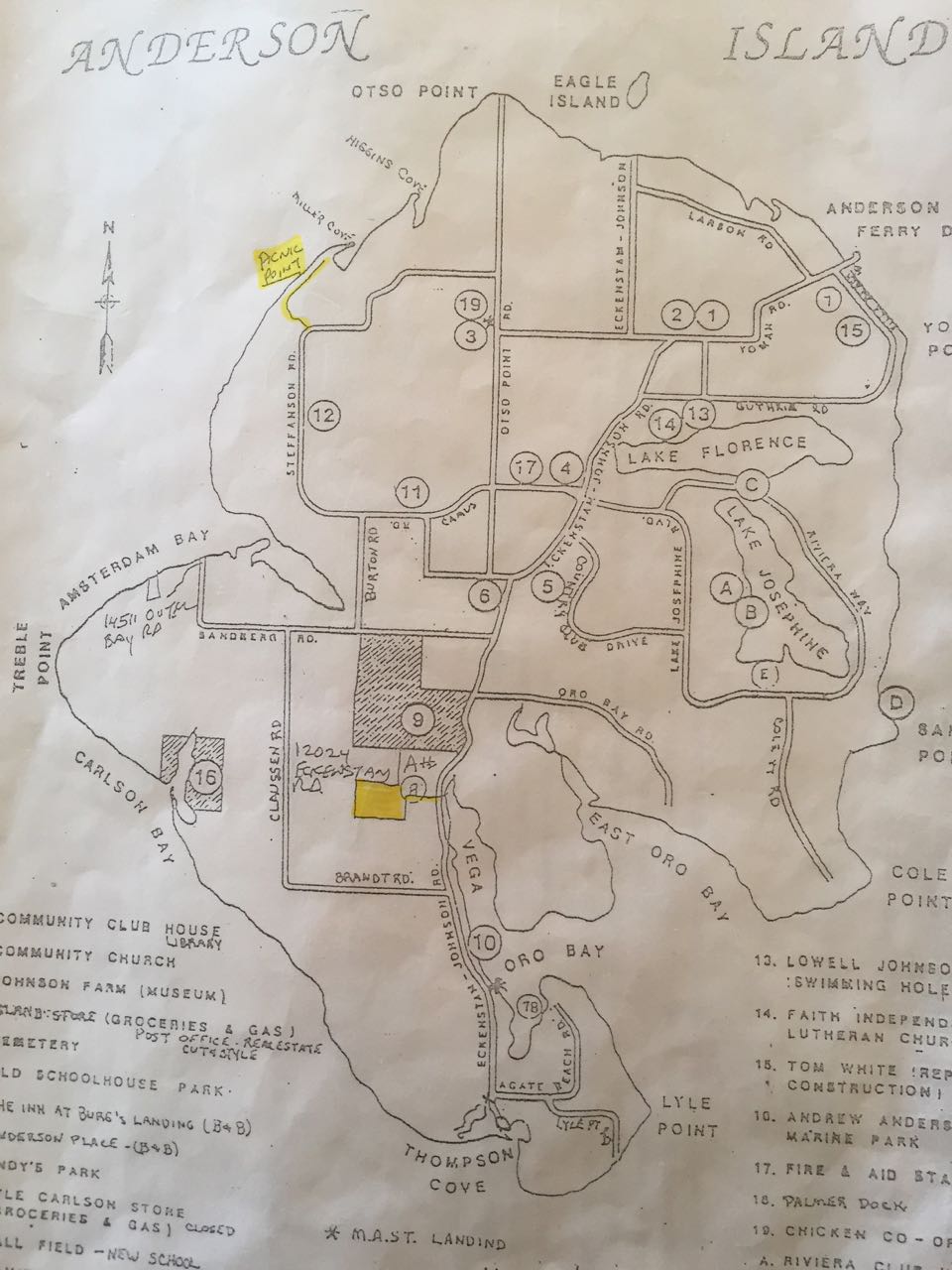 Exploring Anderson Island