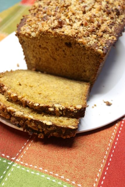 Pumpkin Nut Loaf Cake 