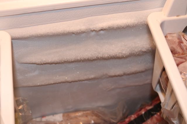 Time to defrost the freezer!