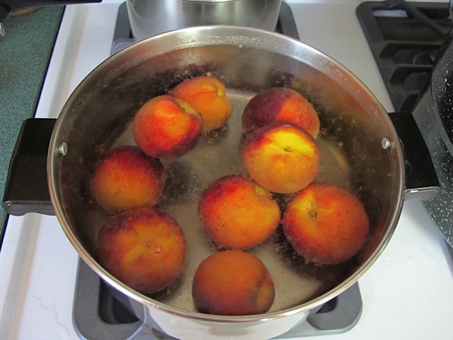 peaches, canning, prudent pantry