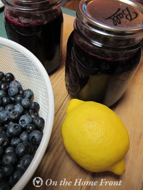 Lemon Blueberry Sauce