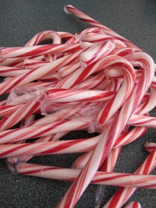 Candy Canes candy, peppermint, frugal tips,prudent living