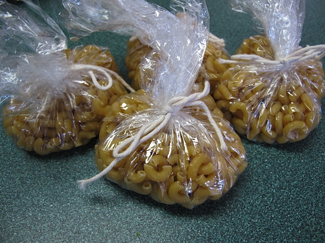 macaroni, soup mix, pantry