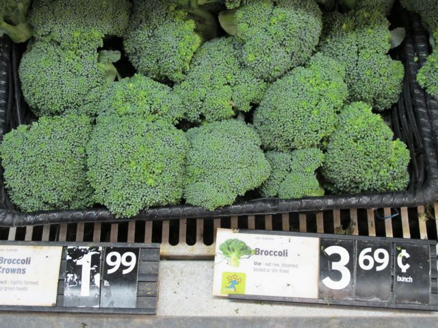 I like to shop where I can purchase the amount I want.