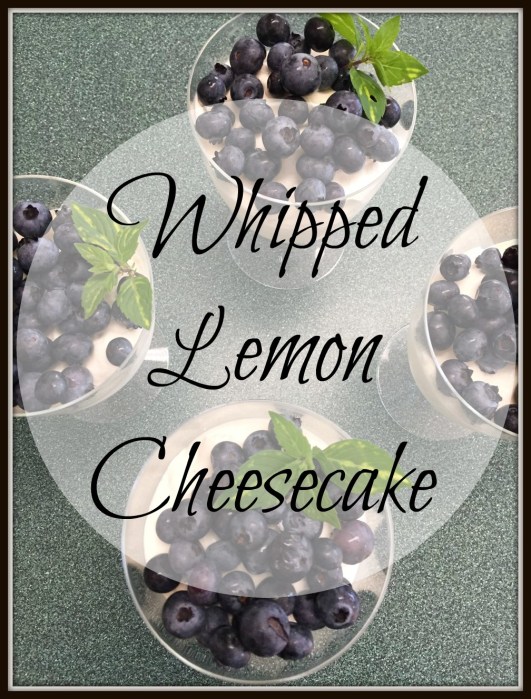 whipped lemon cheesecake