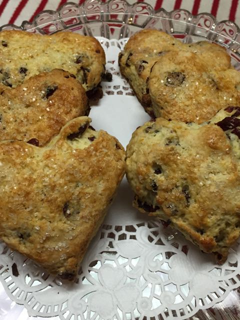 Cranberry Orange Scones
