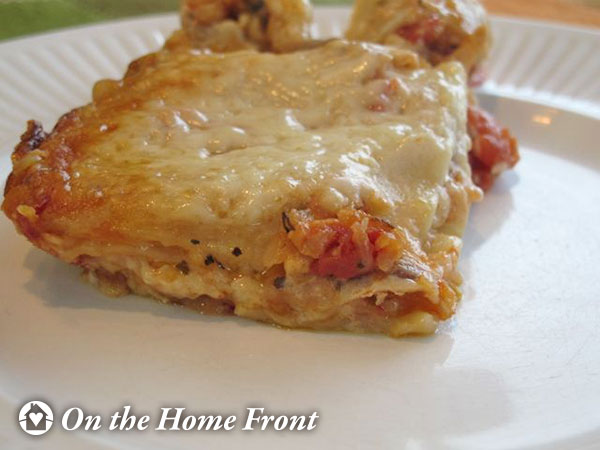 Creamy Chicken Lasagna