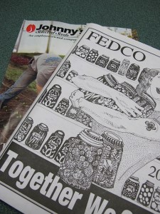 Johnny's Seeds, Fedco Seeds, gardening, vegetables