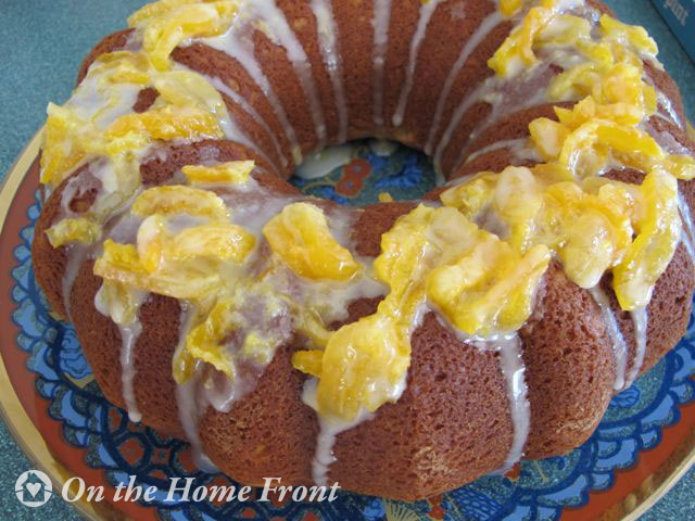 Light Lemon Pound Cake