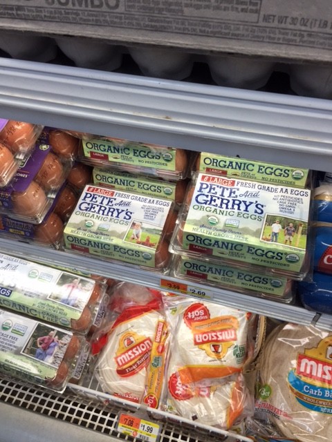 Buying eggs in carton of 6.