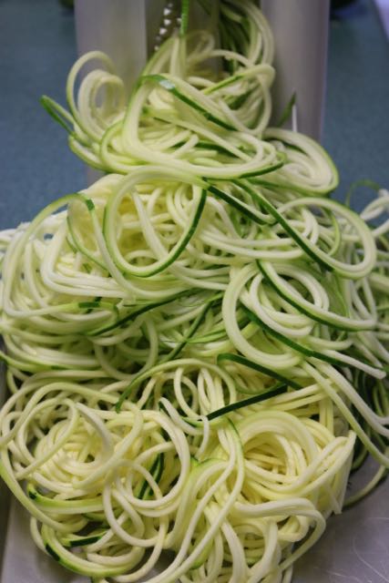 Spiralized Zucchini