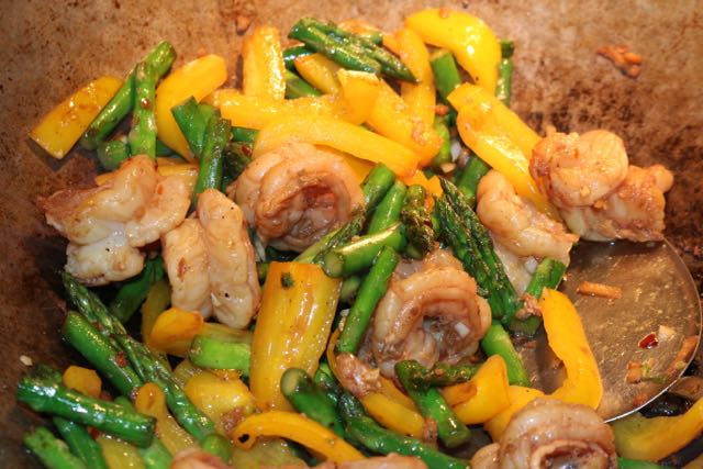 Shrimp & Asparagus