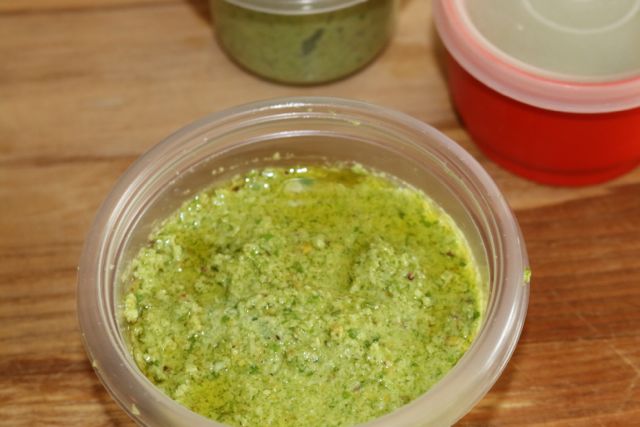 Garlic Scape Pesto