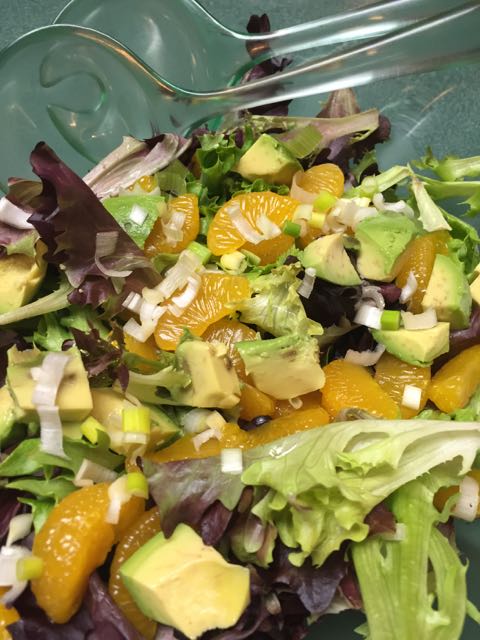 Mandarin Avocado Salad