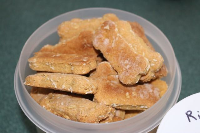 Peanut Butter Dog Treats.