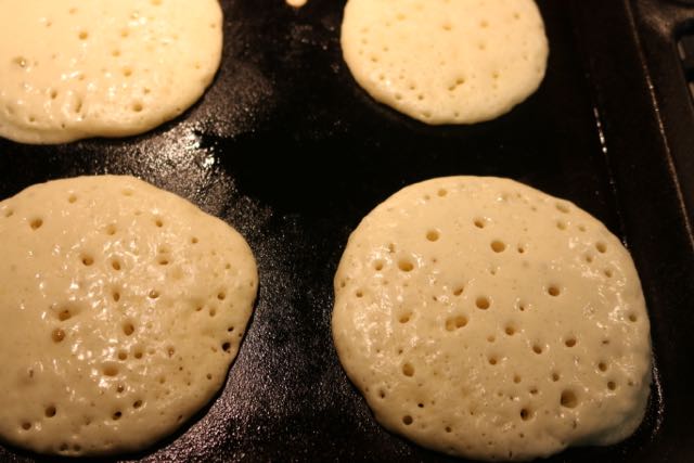 Cook until golden brown on each side