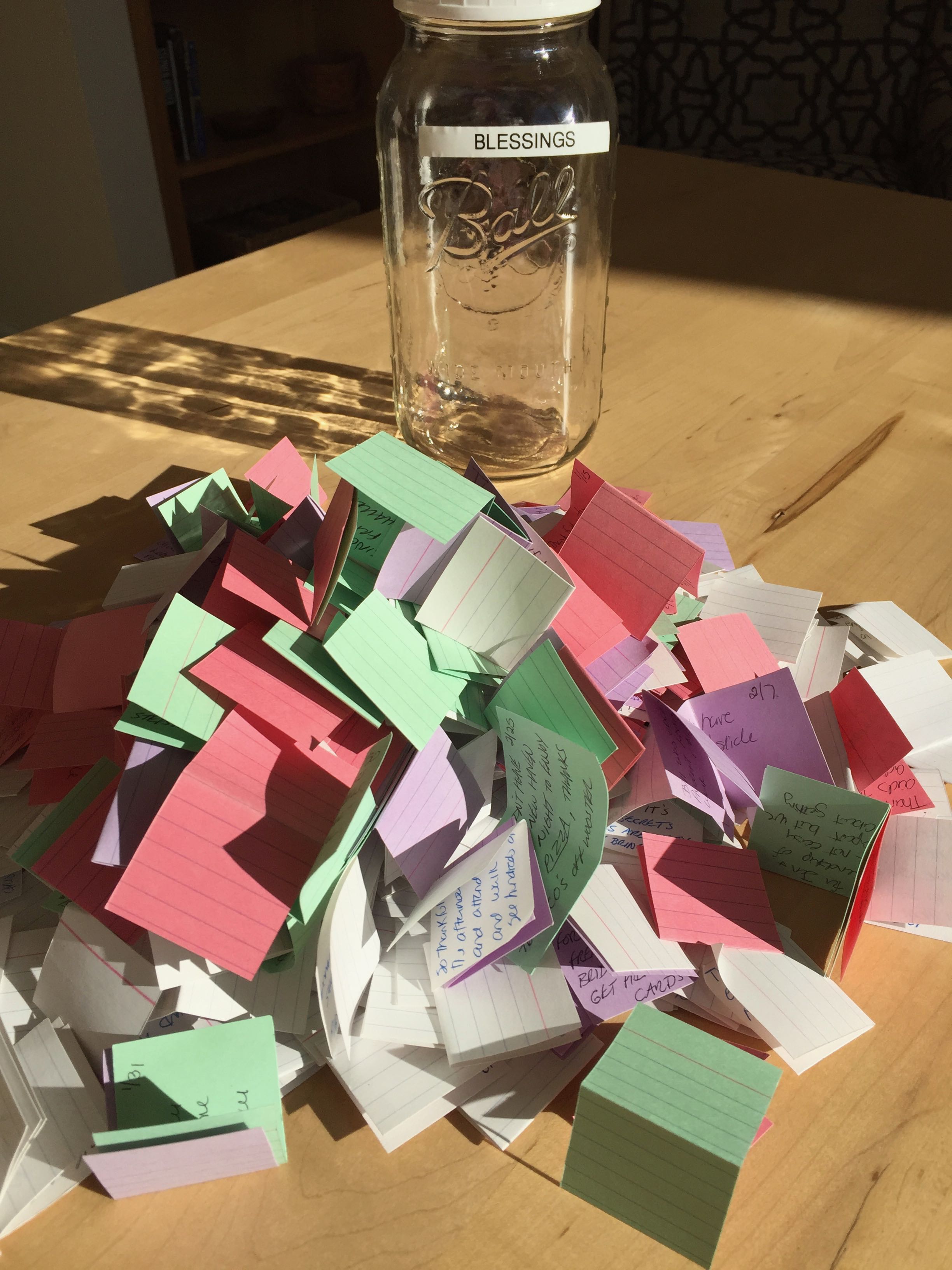blessing jar