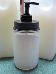homemade liquid hand soap, prudent living
