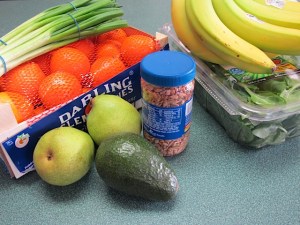 fresh fruit, vegetables, prudent living