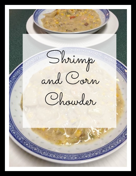 Shrimp and corn chowder