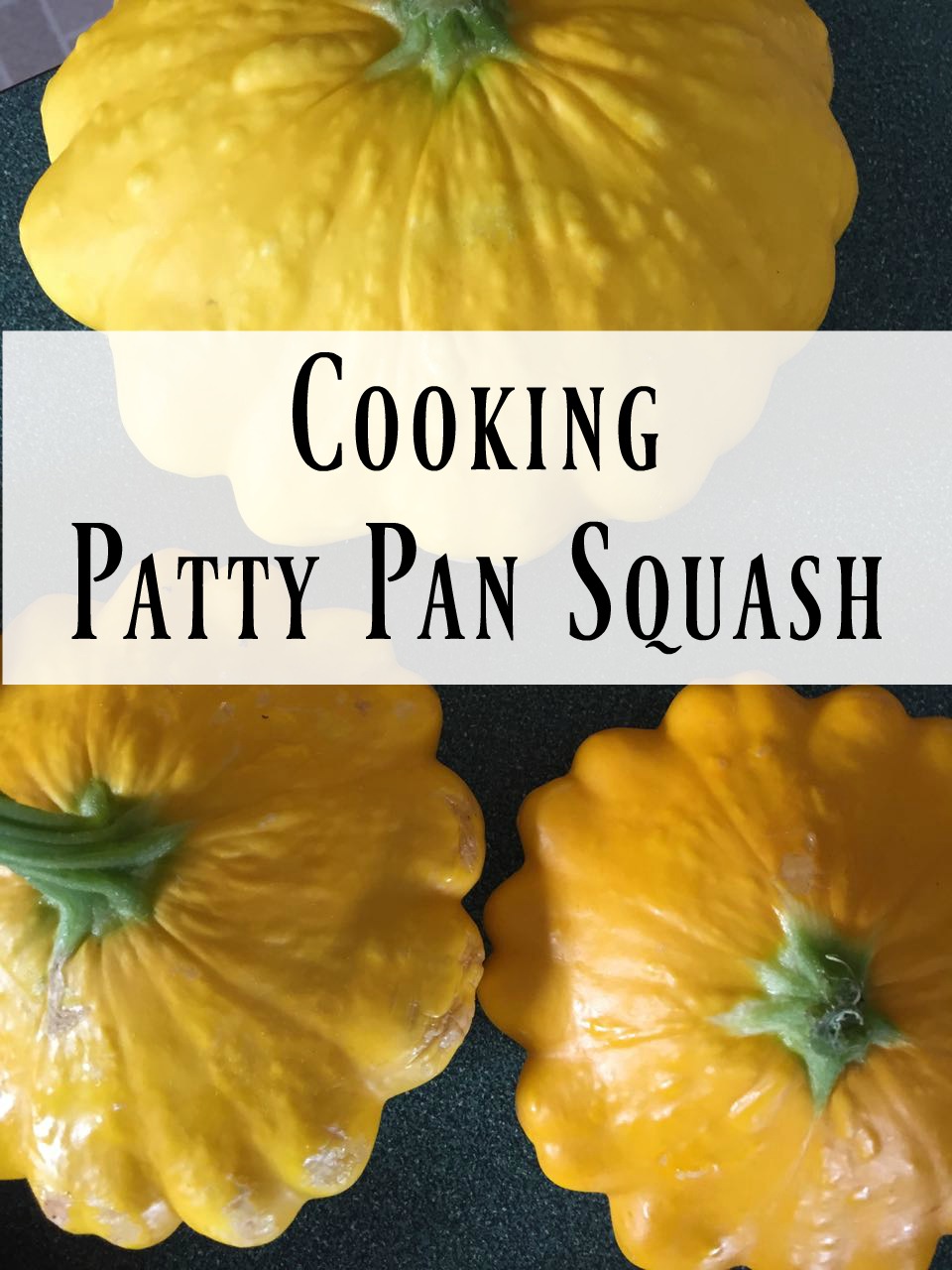 cooking patty pan squash
