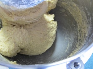 homemade bread, mixer, bread dough