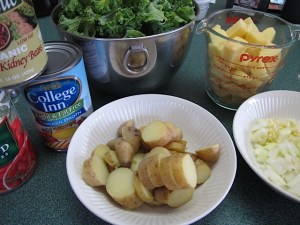 homemade soup, prudent living