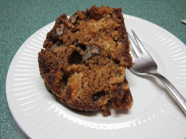 Apple cake, apples, baking