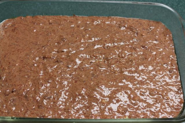 Liver treats ready for the oven.