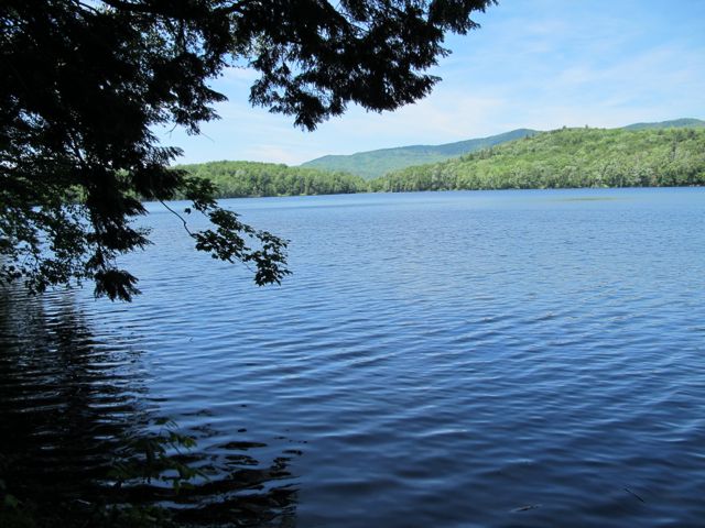 Nothing more refreshing than a dip in the lake!
