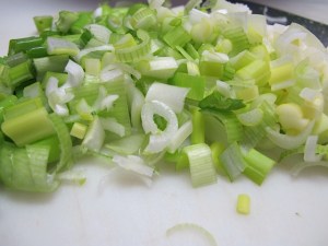Scallions Chinese cooking, scallions