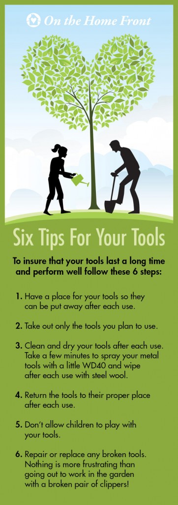 Six Tips For Your Tools