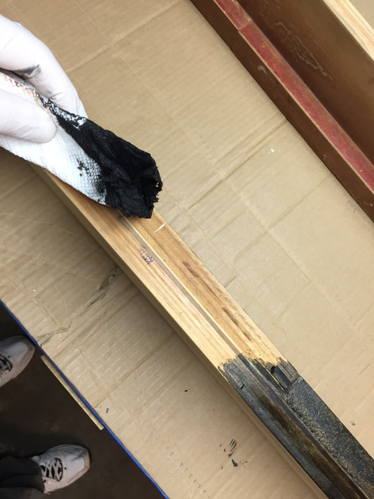 safe stripping, staining