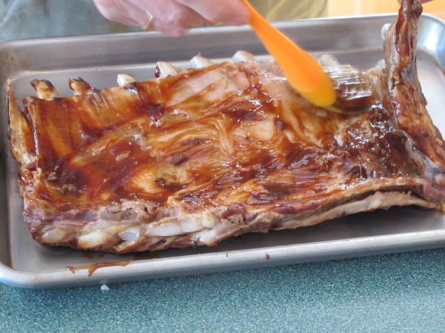 Ready for the grill or broiler.