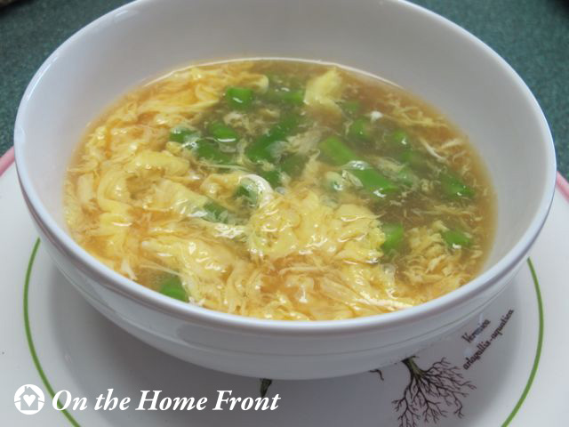 Asparagus Egg Drop Soup