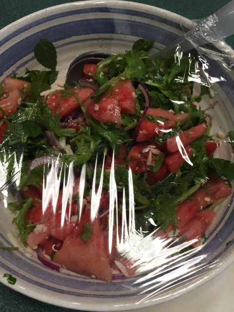 Watermelon-Tomato Salad