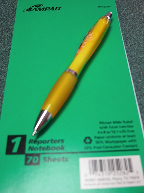 Pen and Paper groceries, cash