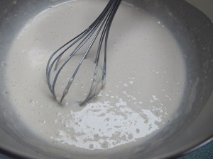 wafle batter, breakfast
